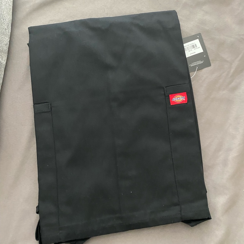 Dickies Unisex black scrubs